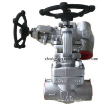 API602 Forgé Acier Inoxydable F304 Filetage NPT Globe Valve